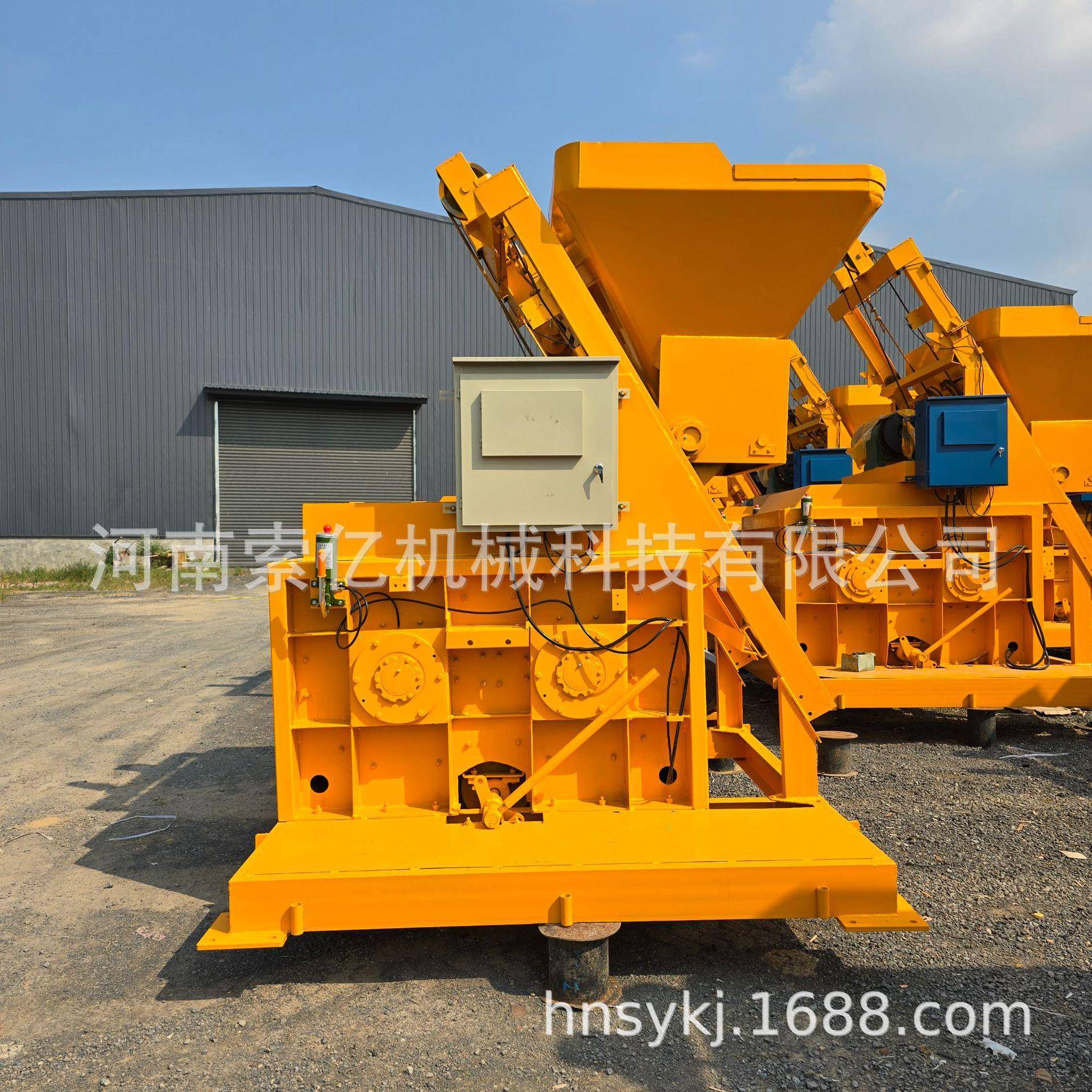 小型混搅拌站JS500强制式搅拌机 建筑砂浆搅拌机 双轴卧式搅拌机