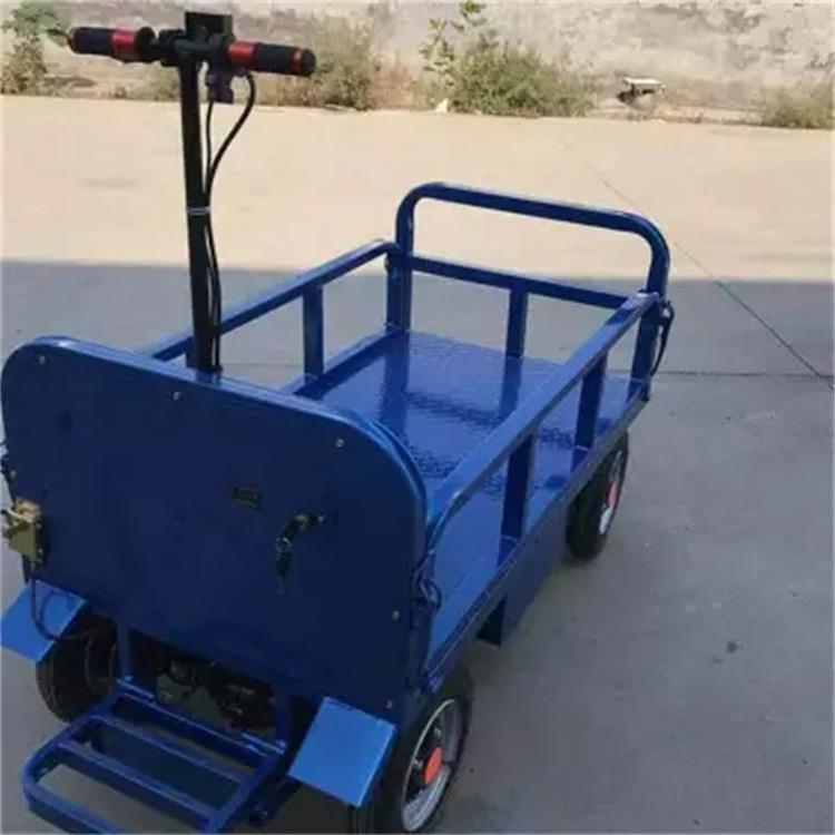 高载重物流运输小车 倒骑驴搬运车 1000W充电款果园农场用运输车