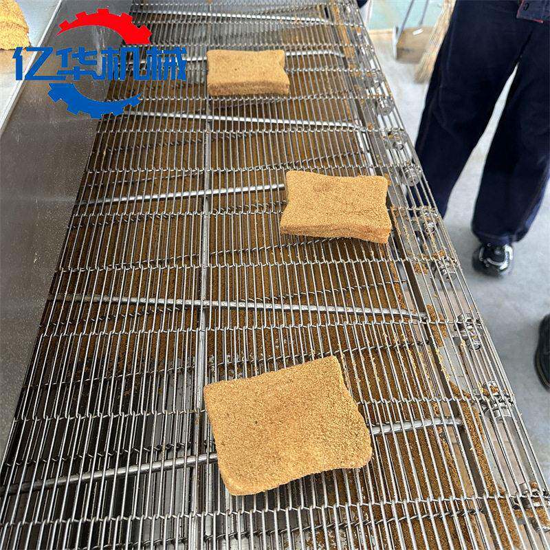 提拉米苏上粉机 麦烧涂巧克力裹燕麦片设备 脆皮奶酥裹燕麦片机