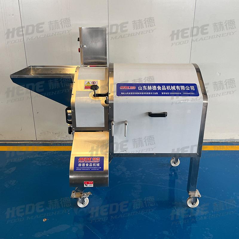 大产量苹果切丁机 高速三维果蔬切丁设备 荔浦芋头魔芋切粒机