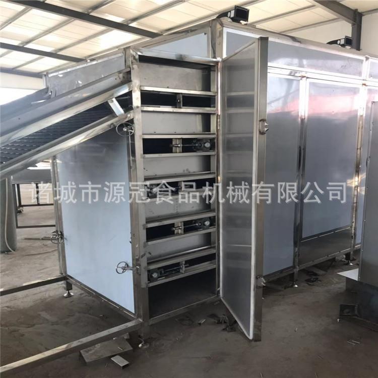 葡萄干网带隧道式烘干机不锈钢蔬菜大虾多层烘干箱食品烘干流水线