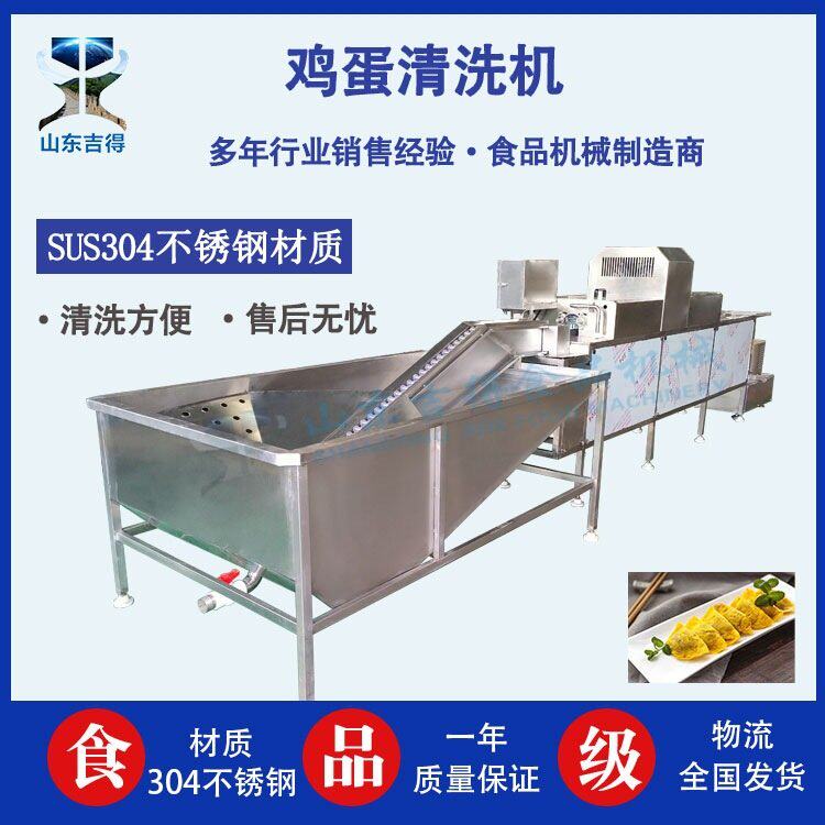 无菌蛋全自动杀菌洗蛋机 蛋类清洗风干光检喷油生产线 双排洗蛋机