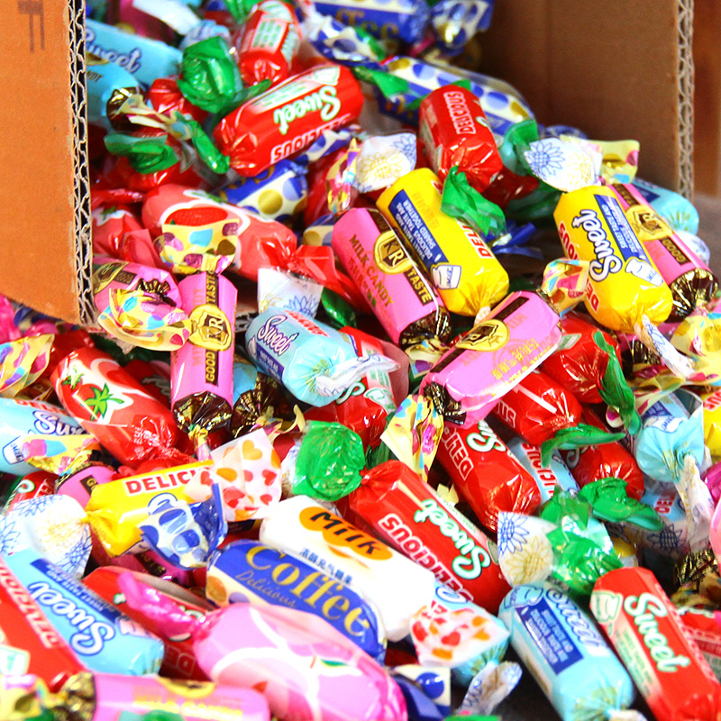 混装奶糖婚庆结婚订婚喜糖年货糖果宝宝诞生礼品零食休闲食品散装