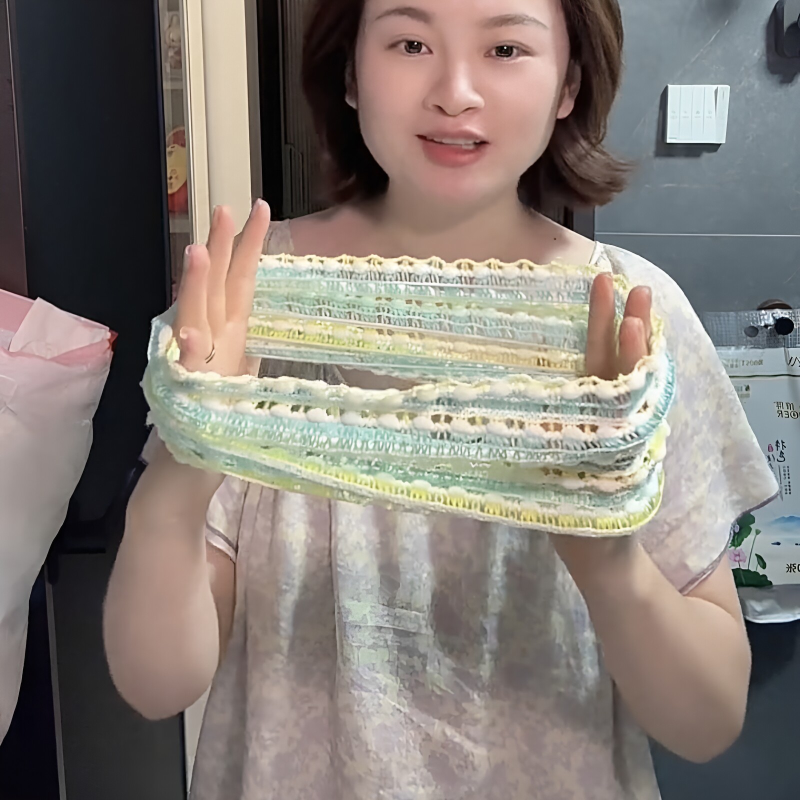 洗脸束发带宽边高弹力洗脸专用图片