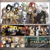 废墟图书馆鼠标垫超大电竞脑叶公司电脑办公桌垫键盘垫周边可定制