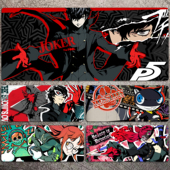 鼠标垫超大女神异闻录桌垫定制动漫游戏键盘垫笔记本办公桌写字垫