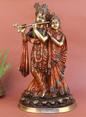 印度国际直邮手工雕刻黄铜