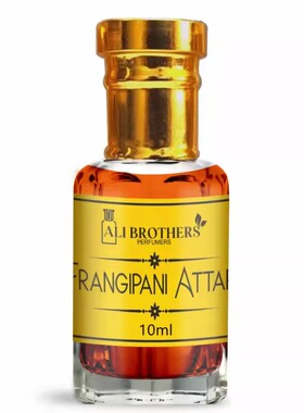 印度古法蒸馏工艺Frangipani-attar鸡蛋花精油香精10ml