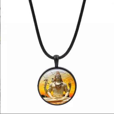 印度Shiva湿婆神吊坠护身符