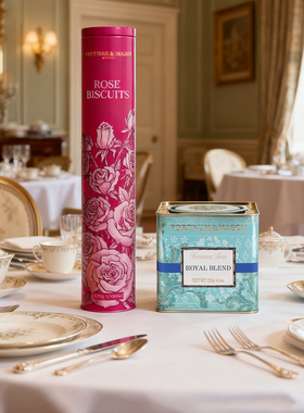 Fortnum&Mason福南梅森皇家锡兰红茶125g玫瑰饼干250g伴手礼送礼
