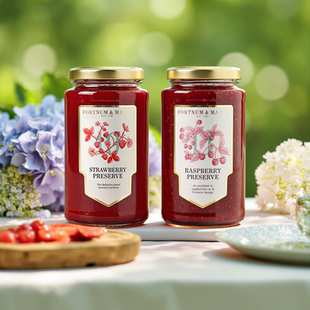 FortnumMason福南梅森进口草莓果酱340g树莓果酱家用烘焙涂抹面包