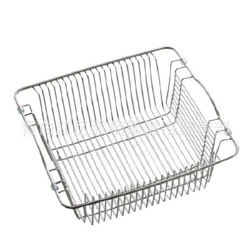 厨房水槽加粗不锈钢沥水篮洗菜盆滤网碗碟置物架漏水架