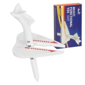 高尔夫球钉 塑料款 限位球座 tee 带刻度球座球托 斜10°Golf 新款