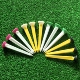 高尔夫球钉Golf 83mm1号木球T球托座混色 Tee扁形塑料软TEE发球钉