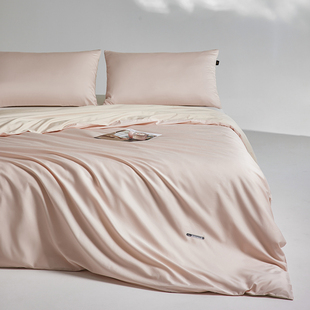 LIIESEN丽笙A类100支长绒棉全棉床单床笠款纯棉贡缎被套四件套2m