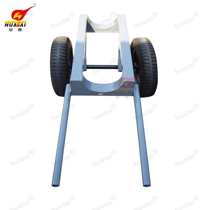 水泥杆运杆车飞机轮胎运输移动拖车通信电线杆混凝土杆搬运手推车