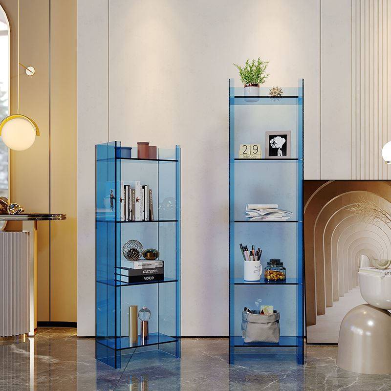 北欧简约亚克力置物架透明陈列展示书架客厅多层落地收纳储物架子,家居饰品,装饰架/装饰搁板,淘宝优惠券,粉丝福利购,淘宝优惠卷