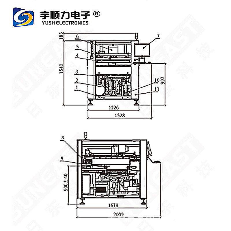宇顺力工厂直销特价印刷机全自动T5全自动T动5惠全膏自锡印刷机