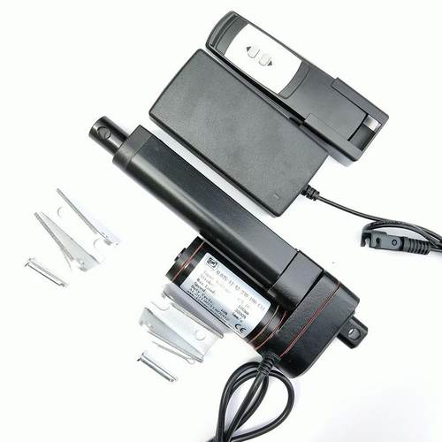 微型电动推杆100行程直线电动推杆升降台1224直流推杆