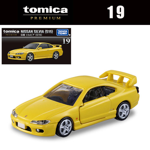 TOMY多美卡1月新品 黑盒TP19西尔维娅SILVIA S15合金小车模型