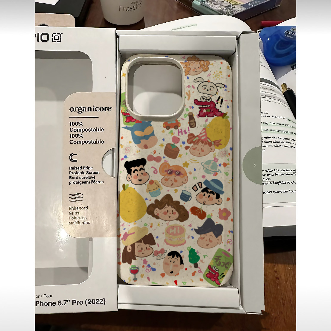 日韩卡通蜡笔小新适用于iPhone13promax苹果14手机壳11promax小麦秆12/XS可降解XR小众男女15plus新款15软壳