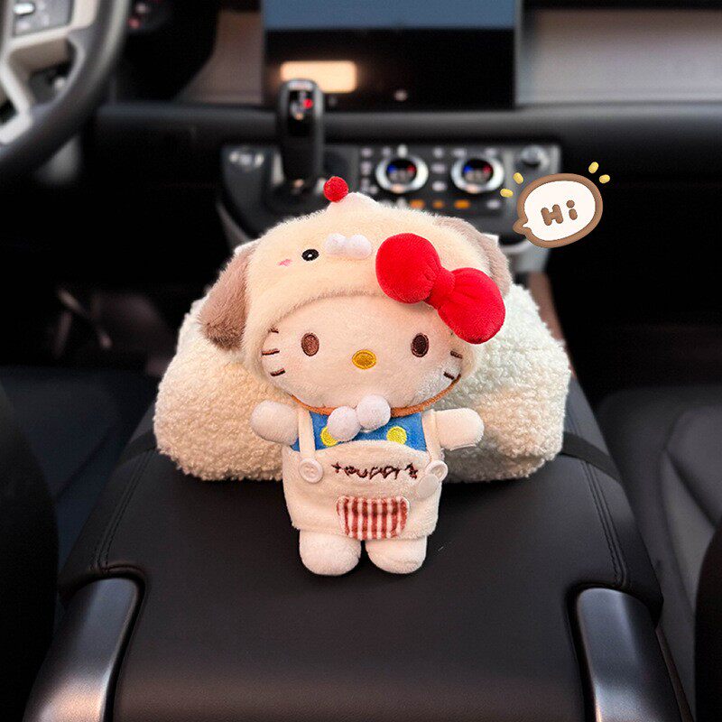 2025新款Hellokitty汽车纸巾盒