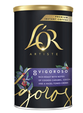 澳洲直邮L'or Lor Coffee法国卖断货的!优质速溶艺术家咖啡粉 95g