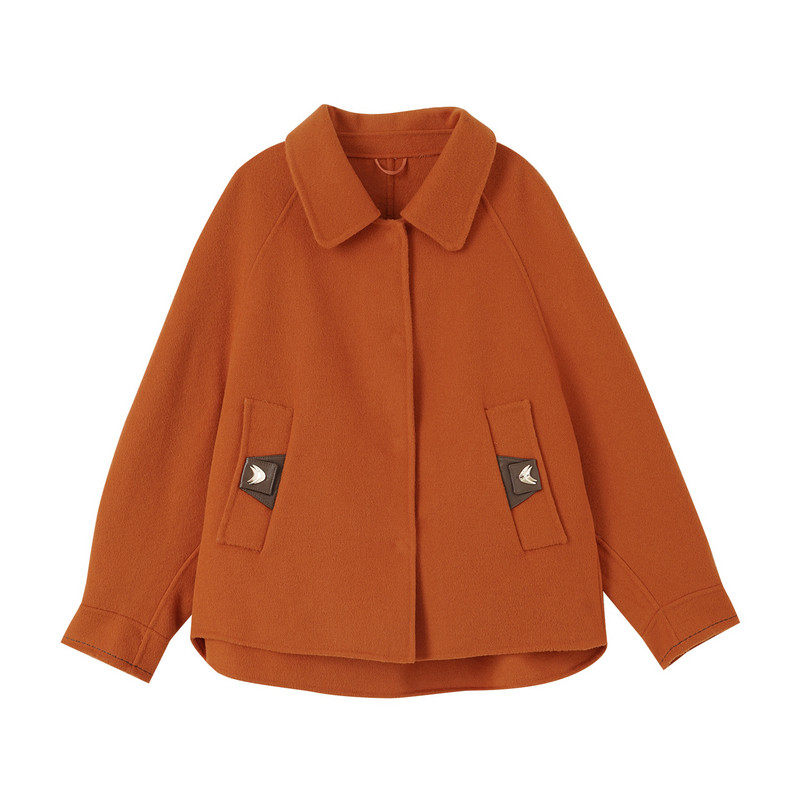 【玉米粉丝专享】娃娃领减龄100%绵羊毛双面呢外套WK278,女装/女士精品,毛呢外套,淘宝优惠券,粉丝福利购,淘宝优惠卷