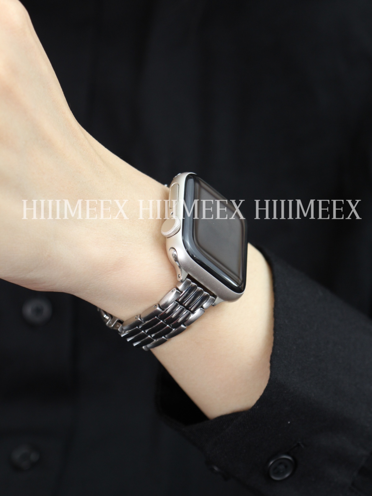 HIIIMEEXiwatch表带不锈钢五铢