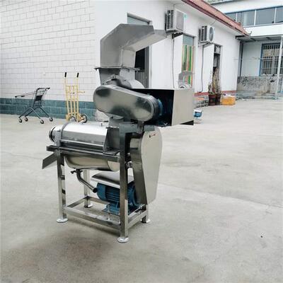 芹菜生姜破碎螺旋挤汁机 304不锈钢果蔬榨汁机 果酒饮料加工生产