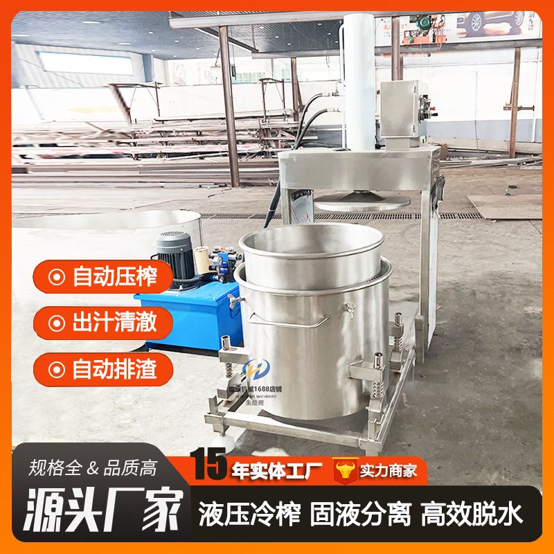 食品厂生姜大型榨汁机 刺梨蓝莓榨汁压榨机 脱皮果蔬果酒压滤机