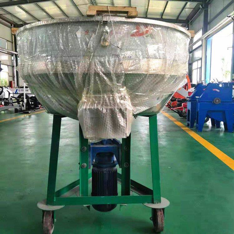 养猪饲料拌料机械 玉米颗粒粉碎混合一体设备 螺旋式电动搅拌机