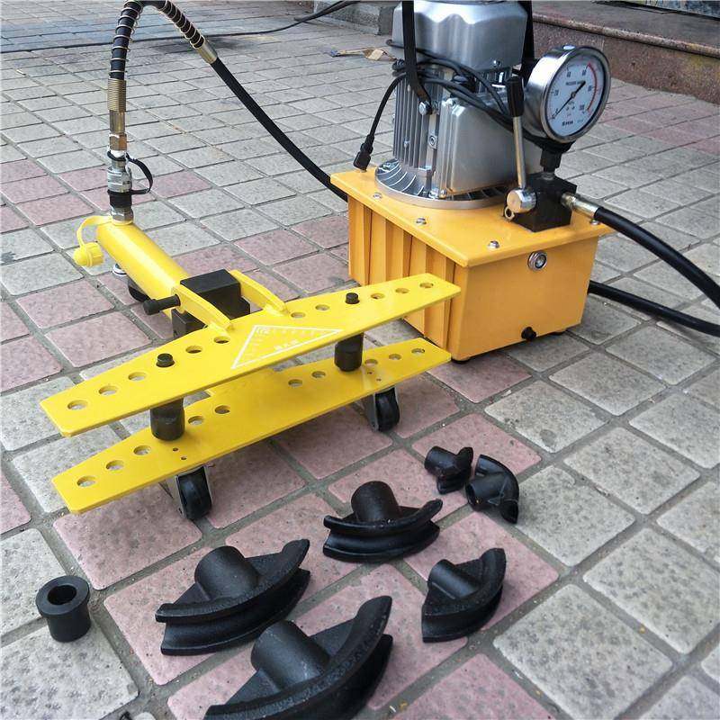 48不锈钢管煨弯机 HHW-2D电动液压弯管机 角度液压弯管机牌