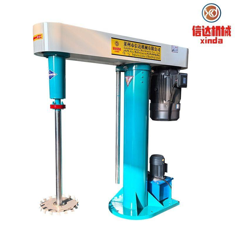 20年厂家高速分散机油漆油墨乳胶漆升降调速搅拌机液体搅拌打浆机