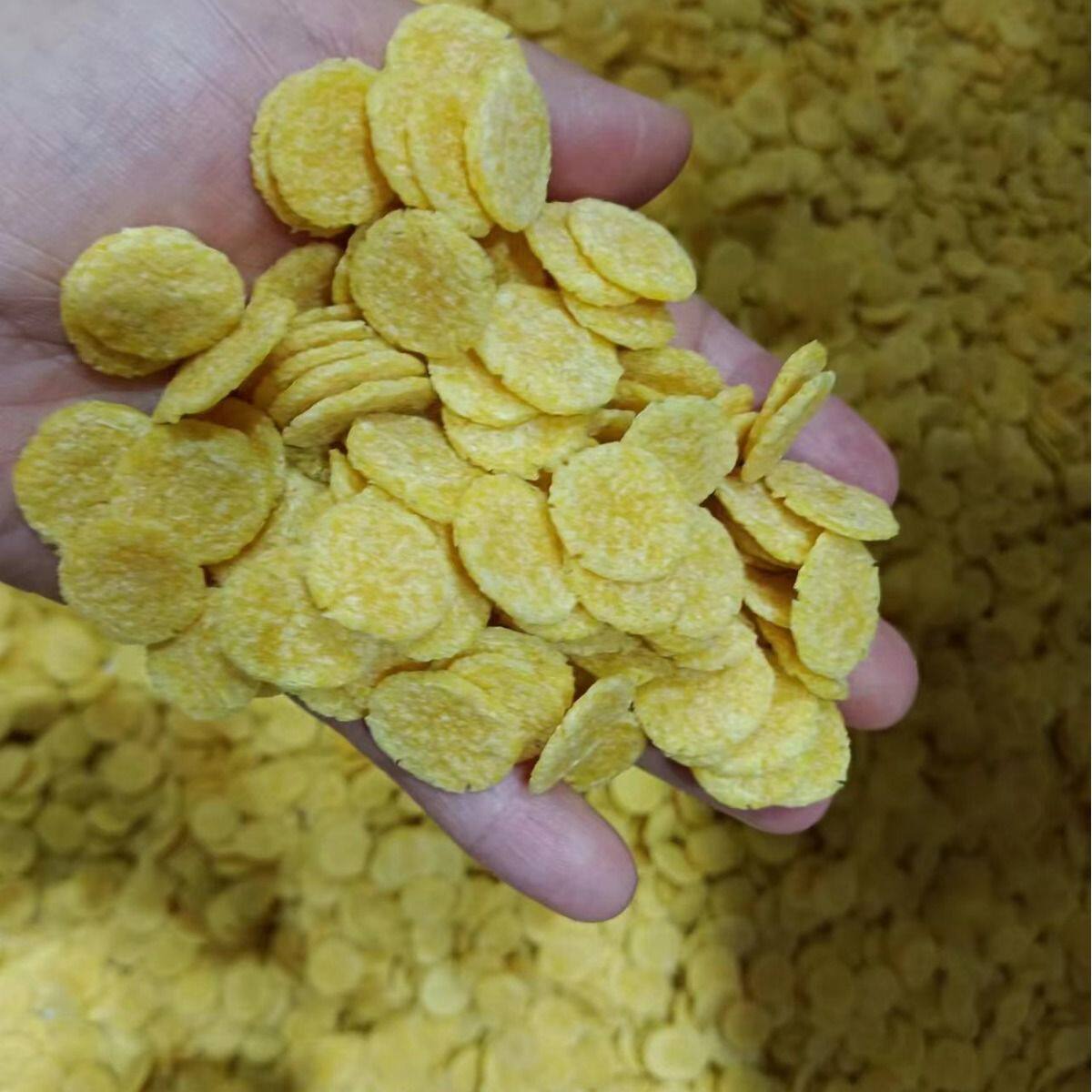 玉米片生产线 代餐奶昔谷物脆片生产设备 立烨膨化麦片生产线