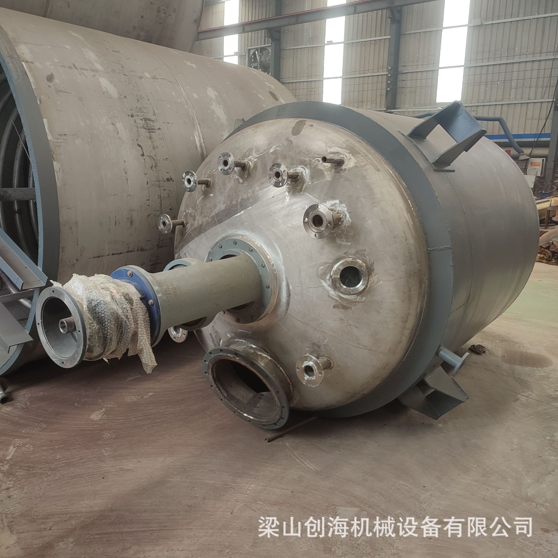 推进式搅拌反应釜 间甲酚结晶反应釜 间甲苯酚结晶反应釜 树脂釜