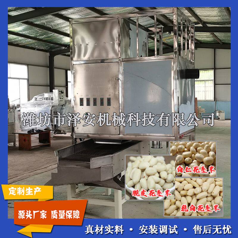 专业花生米脱皮机生产厂家 花生红衣去皮机 售后无忧