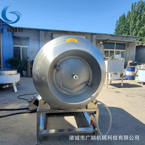 滚筒式鸡柳鸡排肉串腌制机 牛肉牛排大型滚揉机 快速腌制入味机