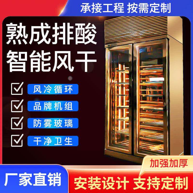 牛排熟成柜商用智能排酸牛肉牛扒熟成保鲜柜西餐厅家用冷藏展示柜