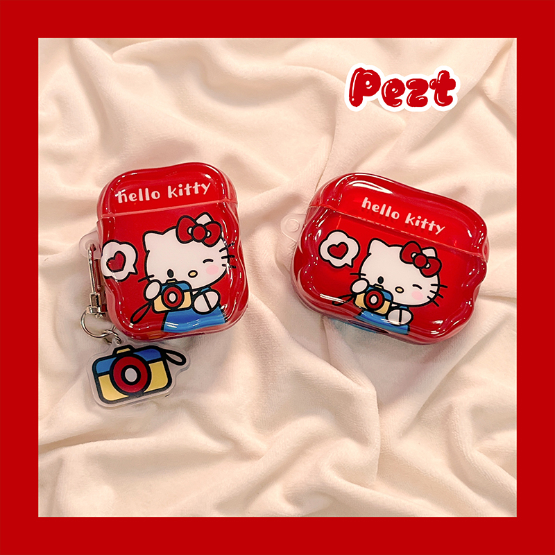 苹果耳机壳tpu可爱猫咪保护壳