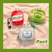 创意立体酒瓶适用airpodspro3保护套新4代airpods3耳机壳二代苹果airpodspro2耳机保护套情侣女airpods4新款