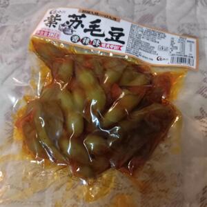 香辣紫苏毛豆开袋即食地道长沙风味小吃零食下饭下酒菜卤味素食