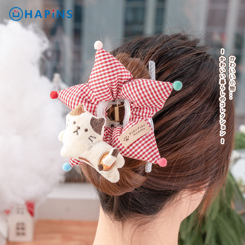 【猫咪多用发圈抓夹二合一】HAPiNS鲨鱼夹子发卡发量大盘发后头饰,模玩/动漫/周边/娃圈三坑/桌游,文化/体育周边,淘宝优惠券,粉丝福利购,淘宝优惠卷