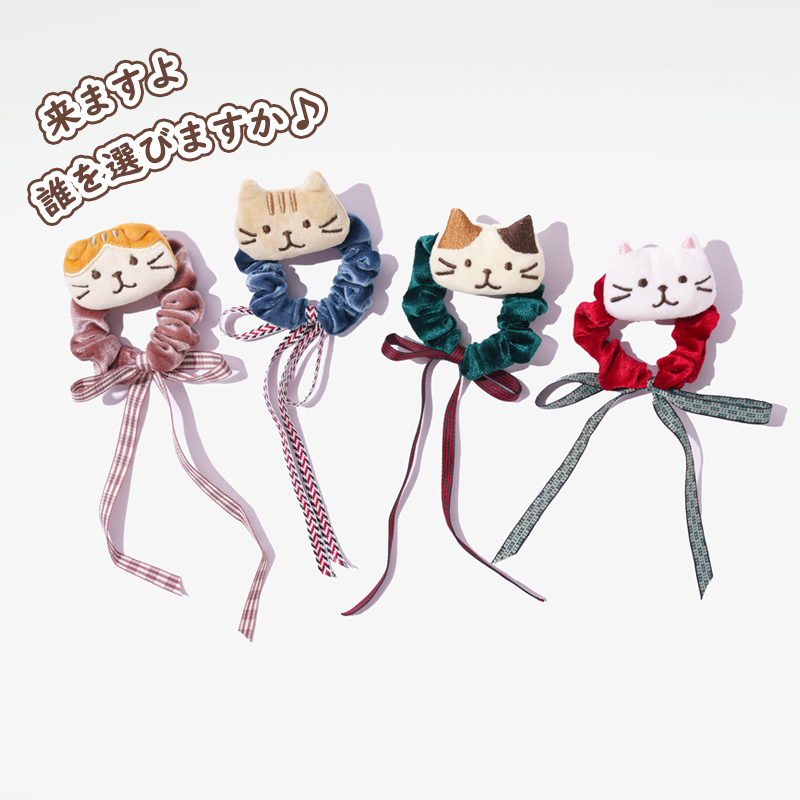 HAPiNS蝴蝶结发圈头绳发饰女双面丝绒简约高级感法式发绳皮筋