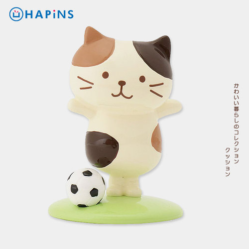 Hapins日系治愈猫咪运动摆件