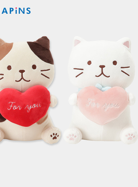 日本HAPiNS猫咪公仔可爱礼物猫玩偶生日新婚结婚娃娃压床婚床婚房