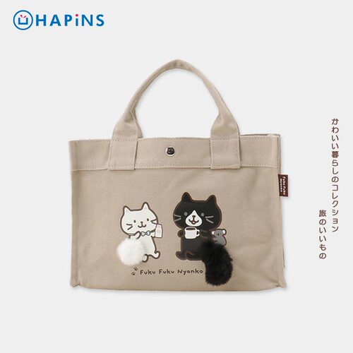 可爱猫咪手提包Hapins