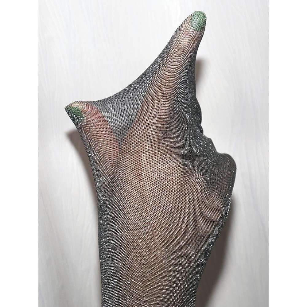 15D性感莹丝超薄小细网T裆丝袜魅惑无痕日系亮丝连裤袜夏季袜子女