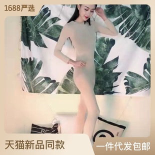 大码 连体衣cos连身袜JJ开档 全身丝袜一体连体袜春夏紧身修身