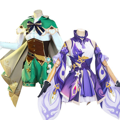 点雅 Genshin原神cos服可莉cos温迪刻晴cos动漫套装cosplay服装女